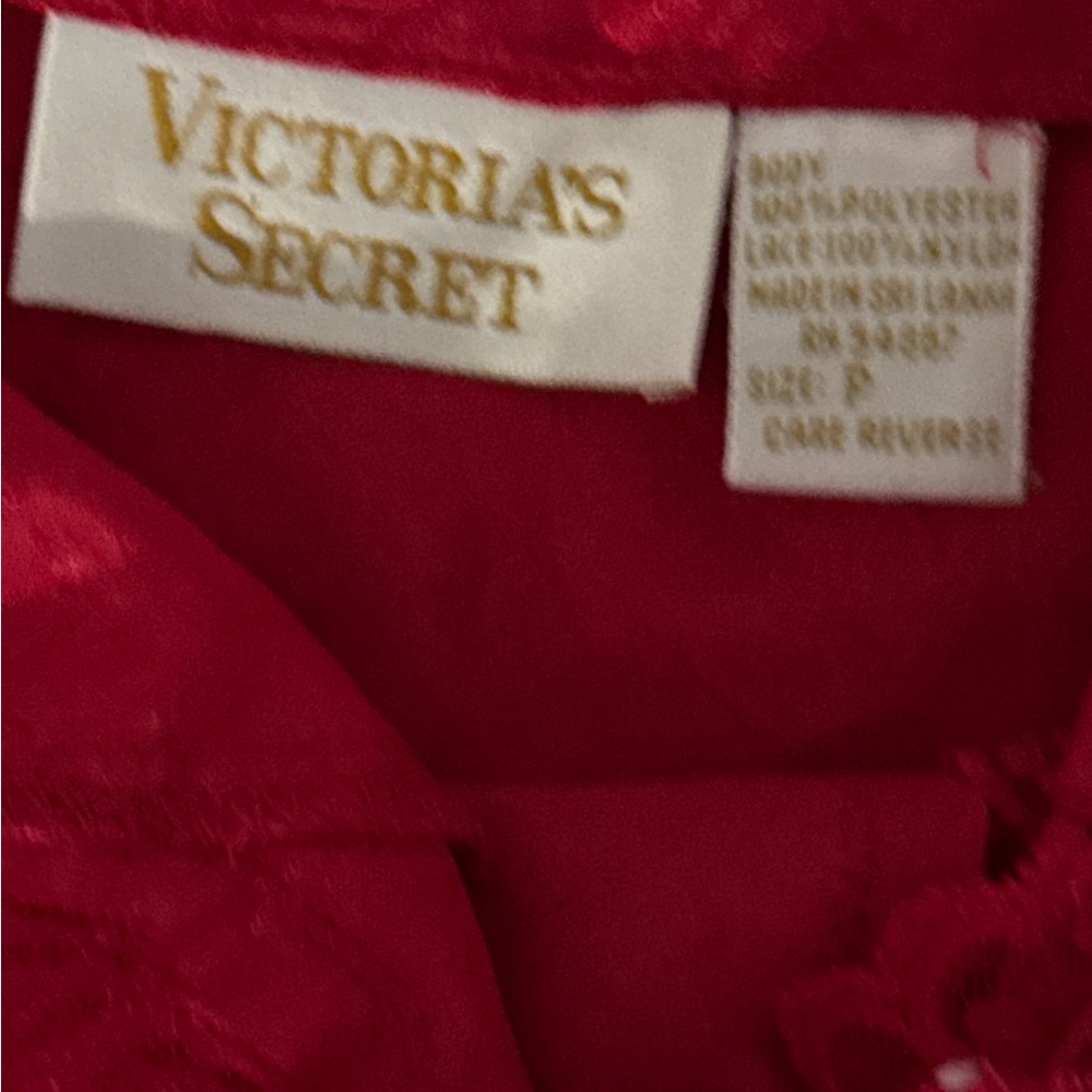 Vintage Gold Label Victoria’s Secret Cami 2 Piece Set with Lace, Sheer Sexy Love - Picture 6 of 15